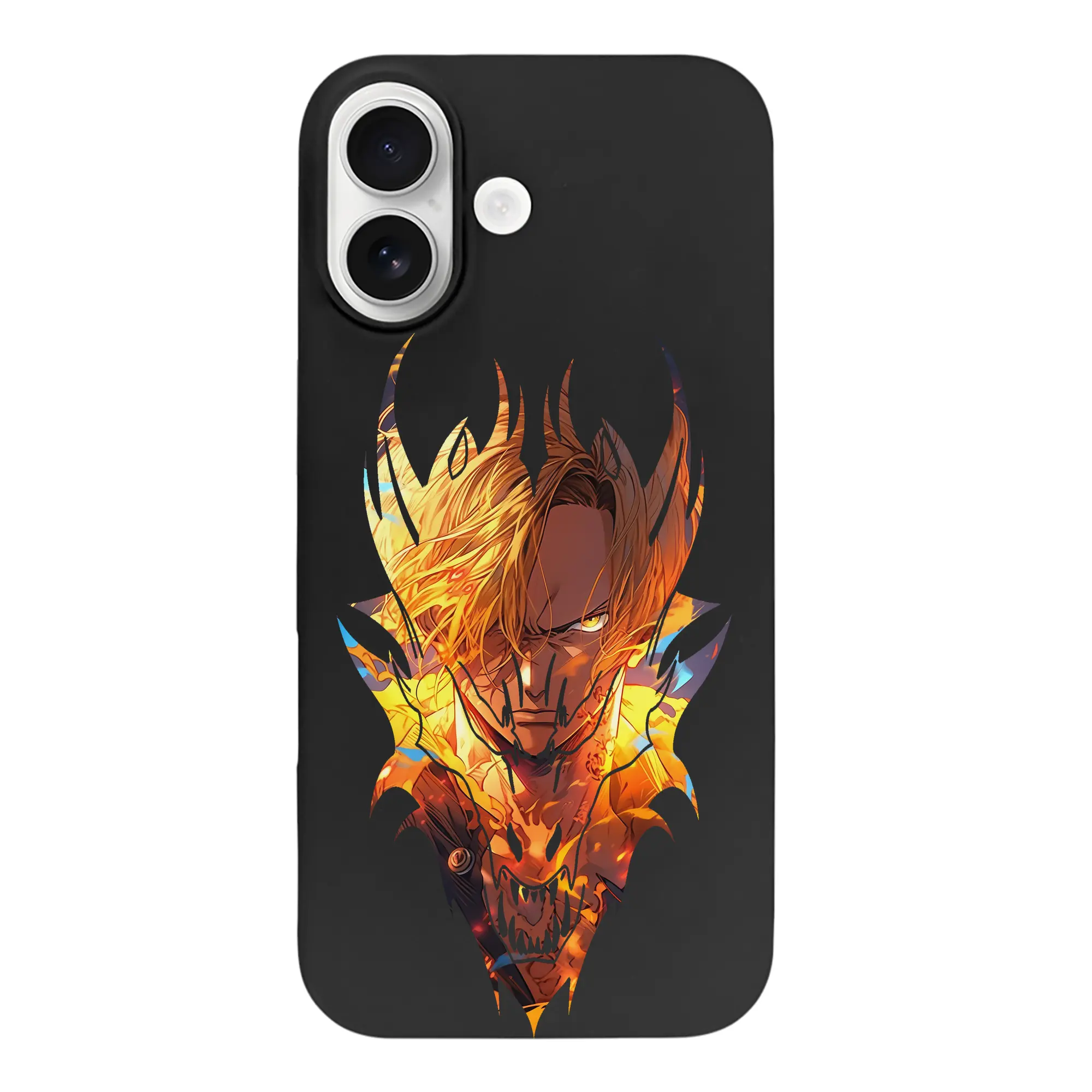 ワンピース グッズ ヴィンスモーク・サンジ - iPhone 17 シリーズ シリコンケース 薄型 耐衝撃 指紋防止 ソフトタッチカバー 精密フィット 傷防止 保護ケース iPhone 17/17 Air/17 Pro/17 Pro Max 対応